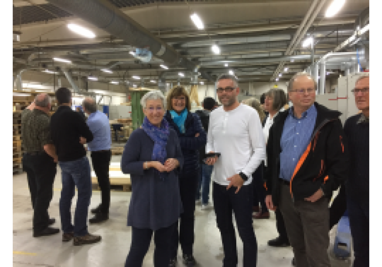 Bedriftsbesøk på Lian Trevarefabrikk